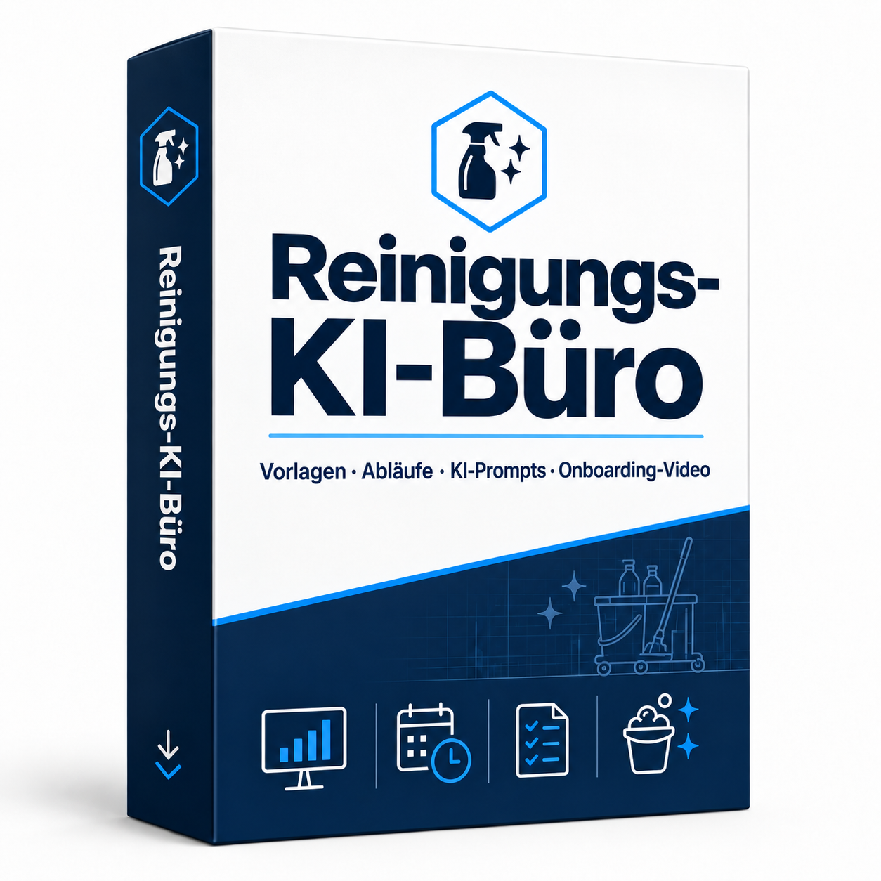 Reinigungs-KI-Büro V1 Starter-Paket Produktbox